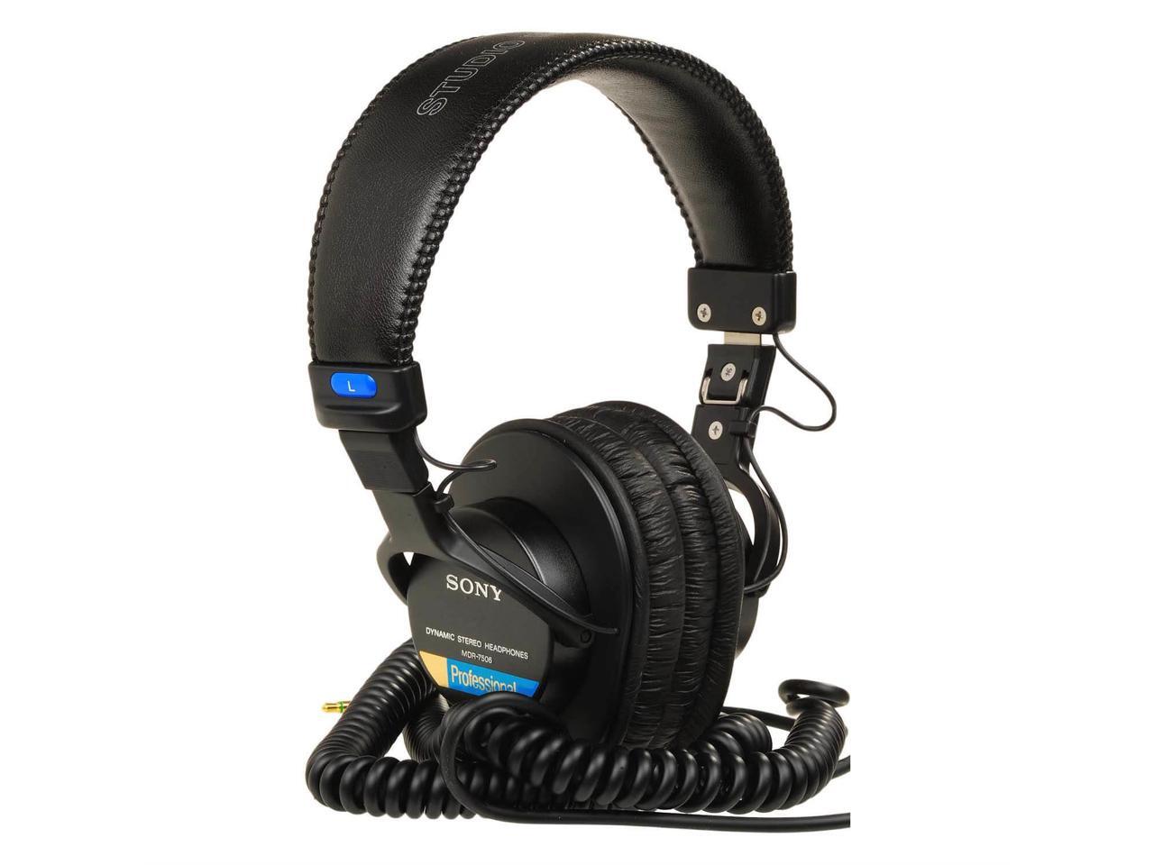 Sony MDR7506 Professional Stereo Folding Closed Ear Headphones with