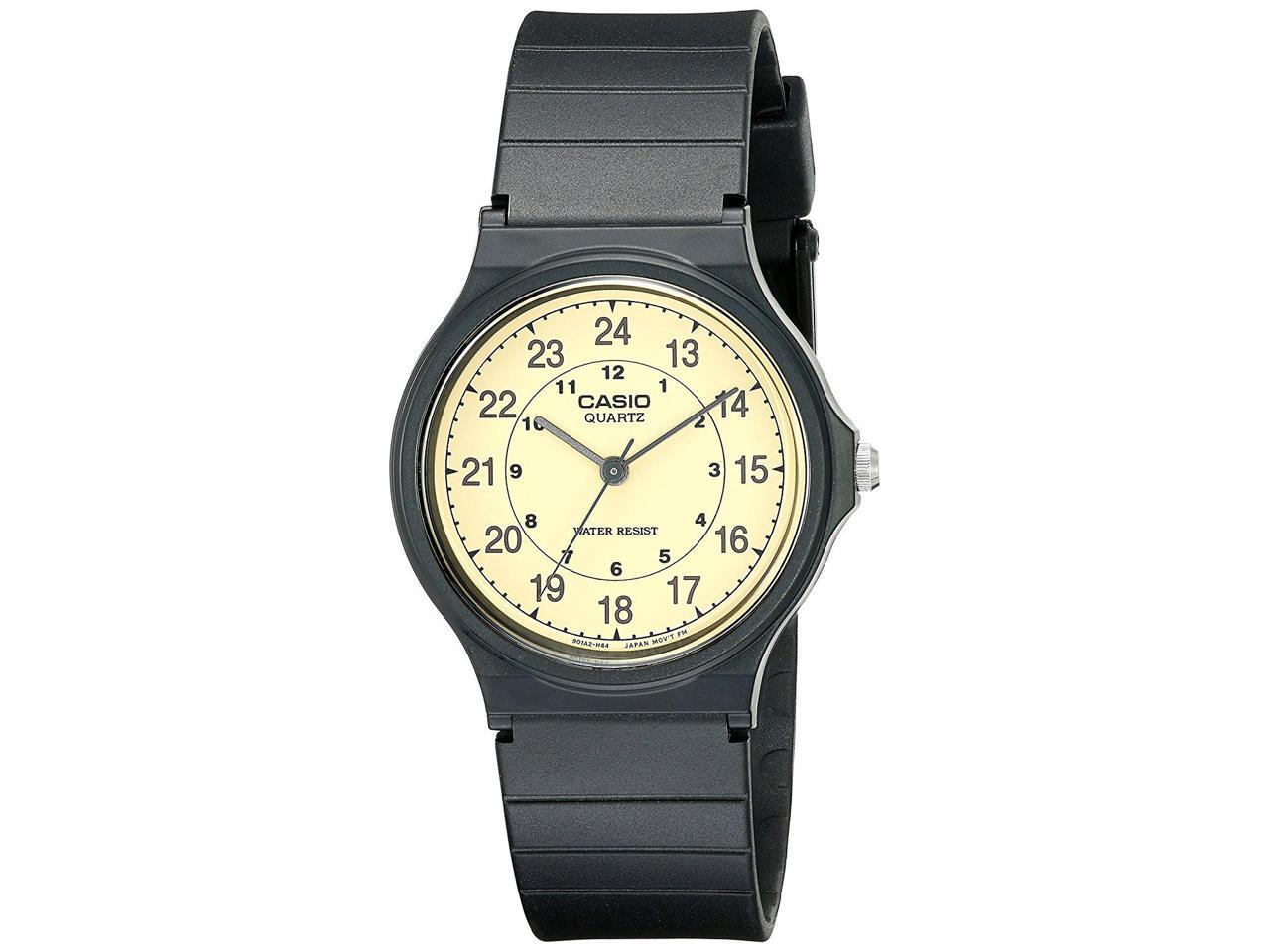 casio classic 3 hands analogue date watch