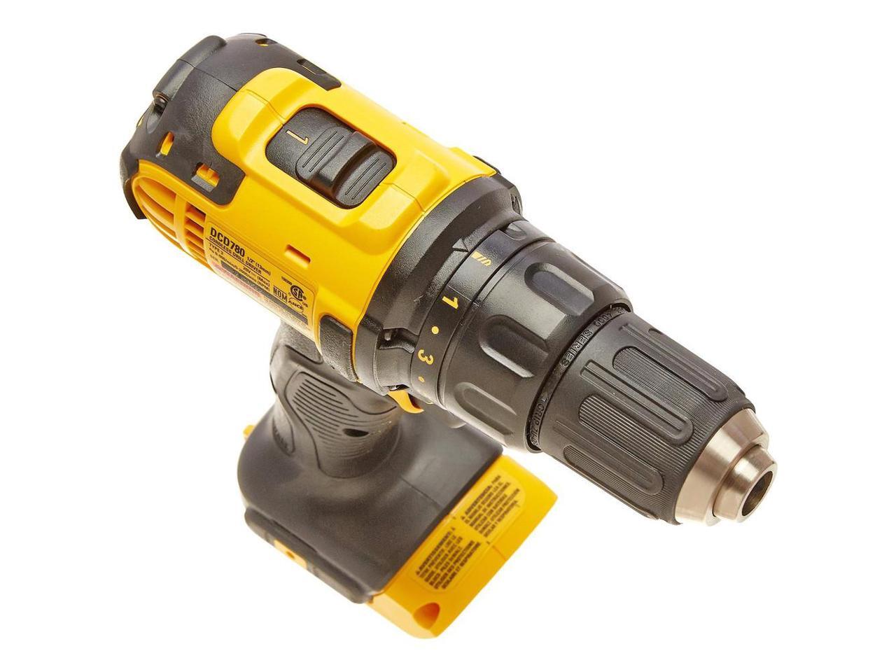 Refurbished: Dewalt DCD780BR 20V MAX Lithium-Ion Compact 1/2 in