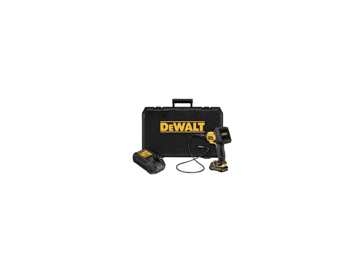 Dewalt DCT412S1 12V MAX Cordless LithiumIon 5.8mm Inspection Camera with Wireless Screen Kit