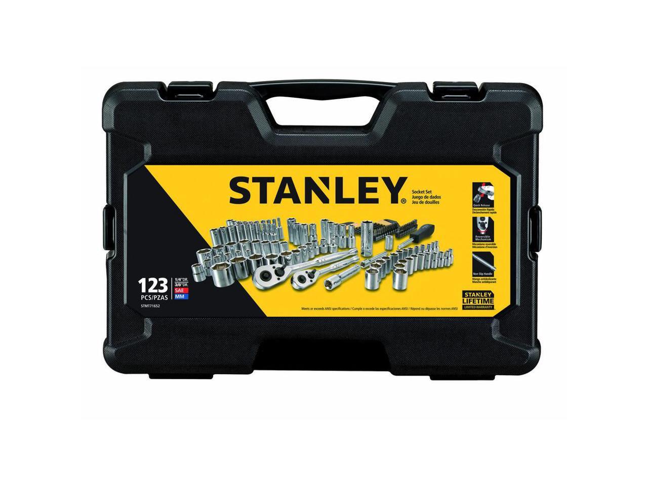 Stanley Tools 123Piece Socket Set