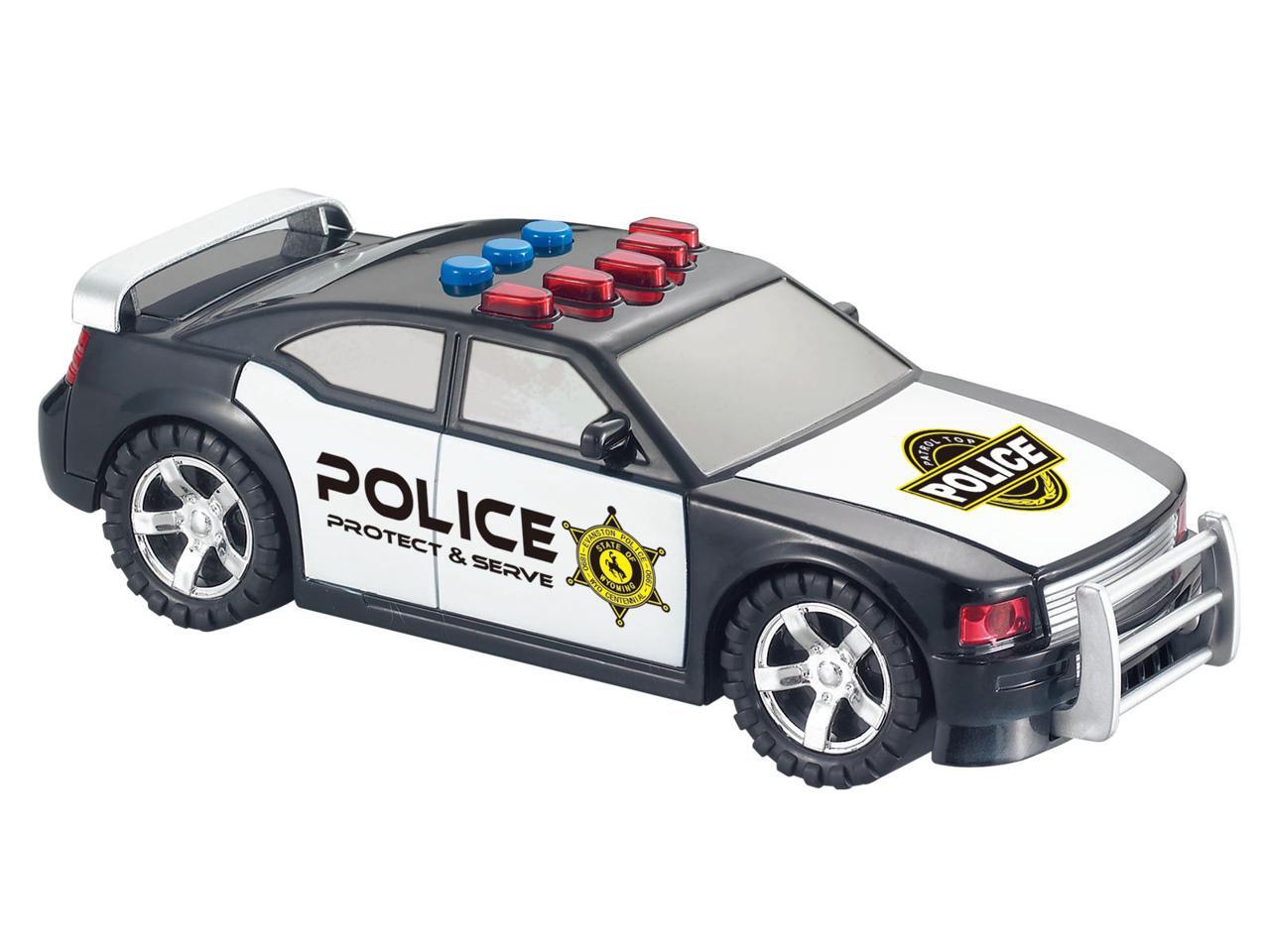 toy police car with siren
