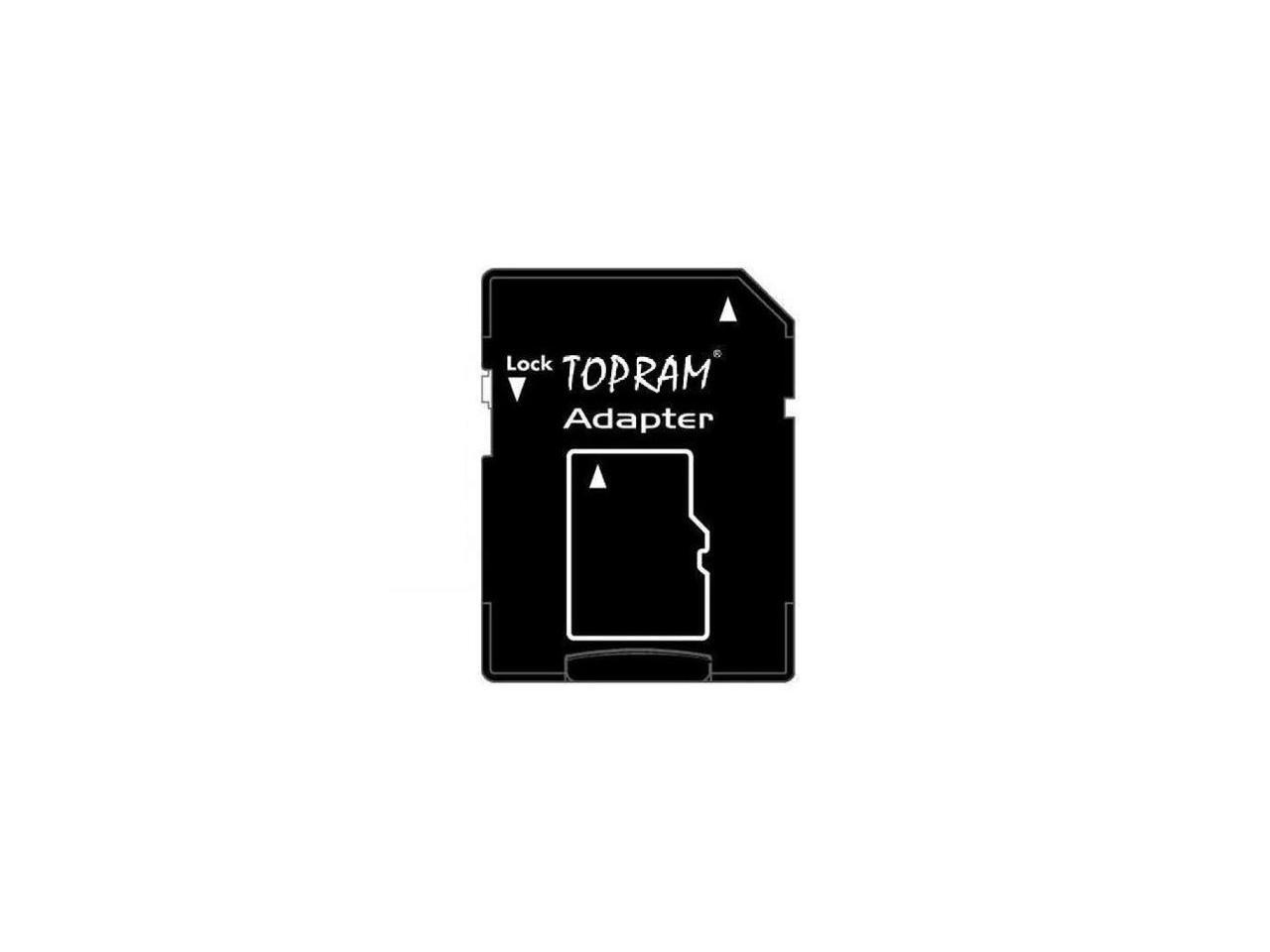 TOPRAM micro TF microSD microSDHC microSDXC to SD Adapter support