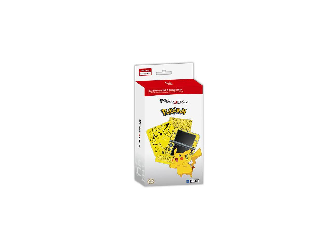 New 3ds Xl Pikachu System Protect Clean Premium Set Hori Newegg Com