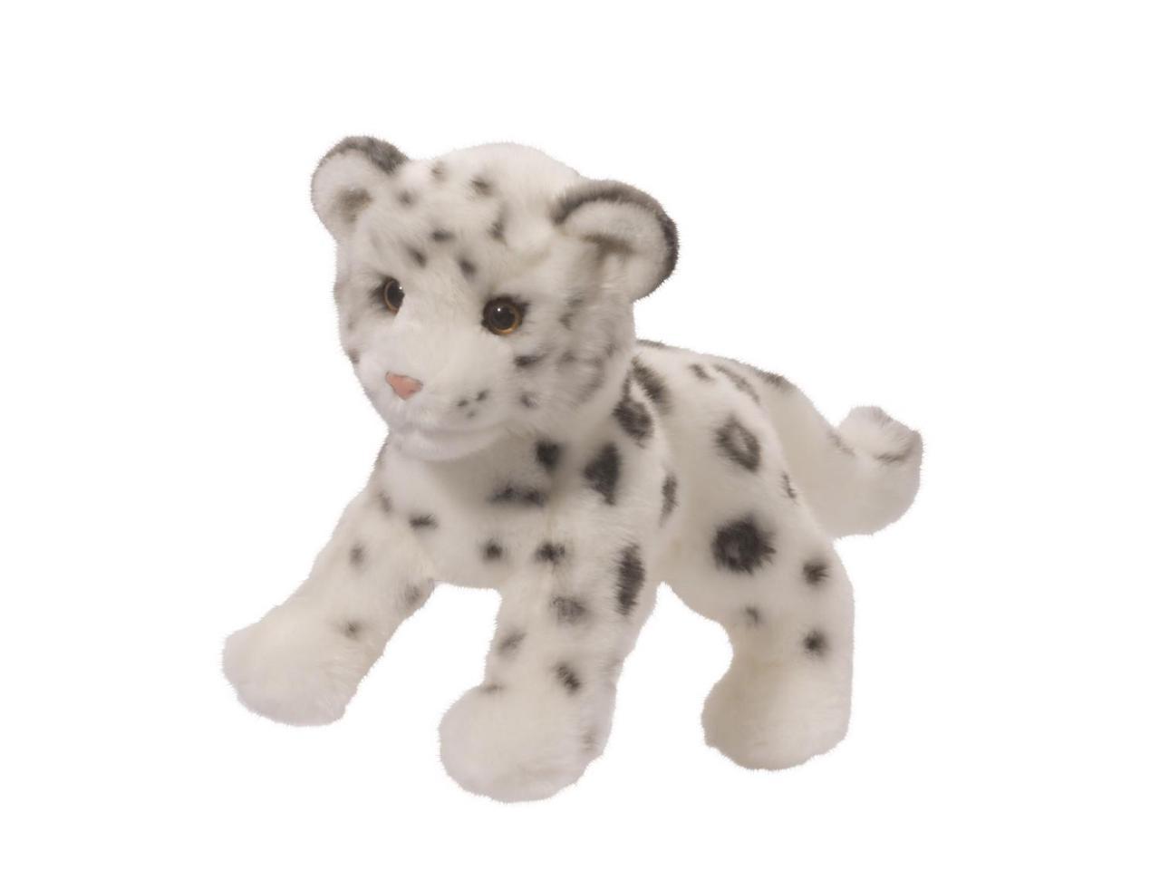 snow leopard cuddly toy