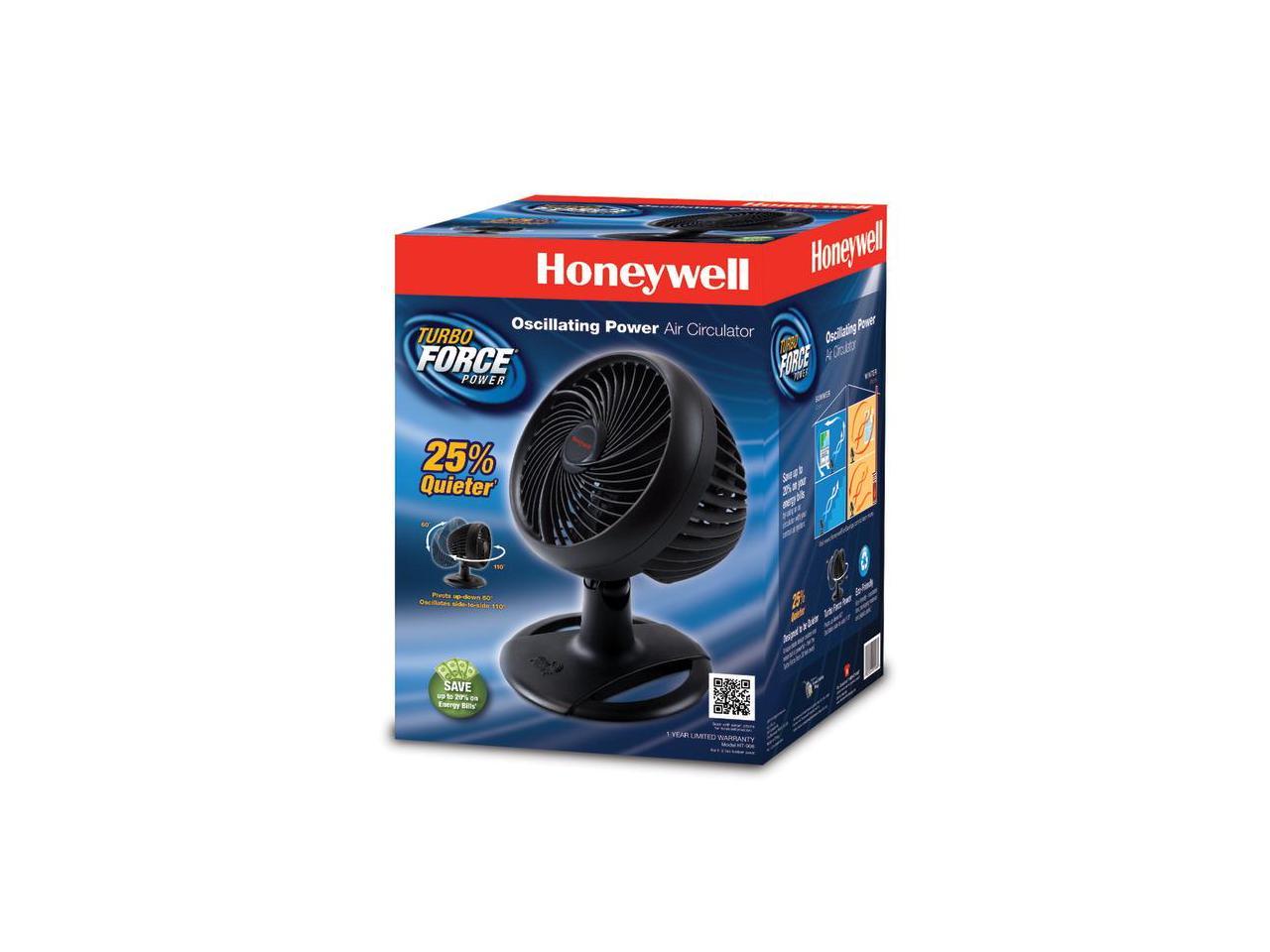 Honeywell Ht-906 Turbo Force Oscillating Table Fan - 3 Speed 