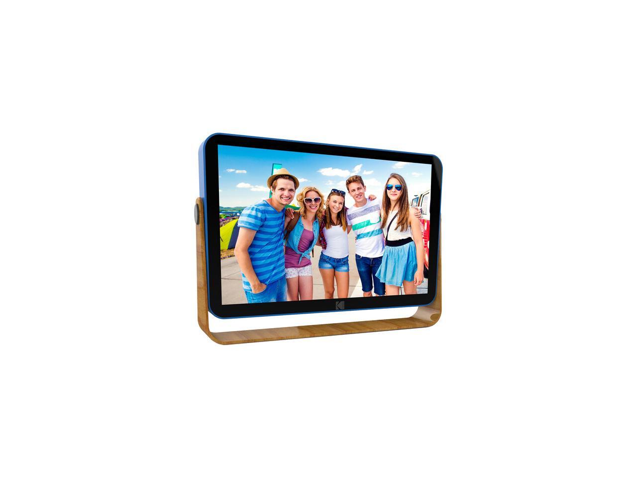 Kodak 10" WiFi Enable Rechargeable Digital Photo Frame RWF108 (Blue