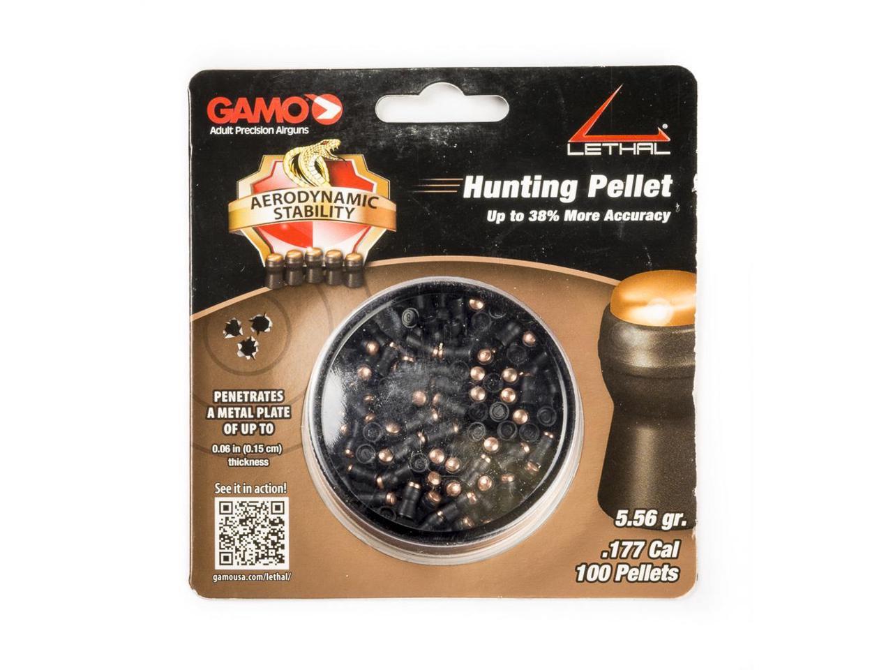 GAMO 632274054 Gamo Lethal Pellets .177 100 Count - Newegg.com