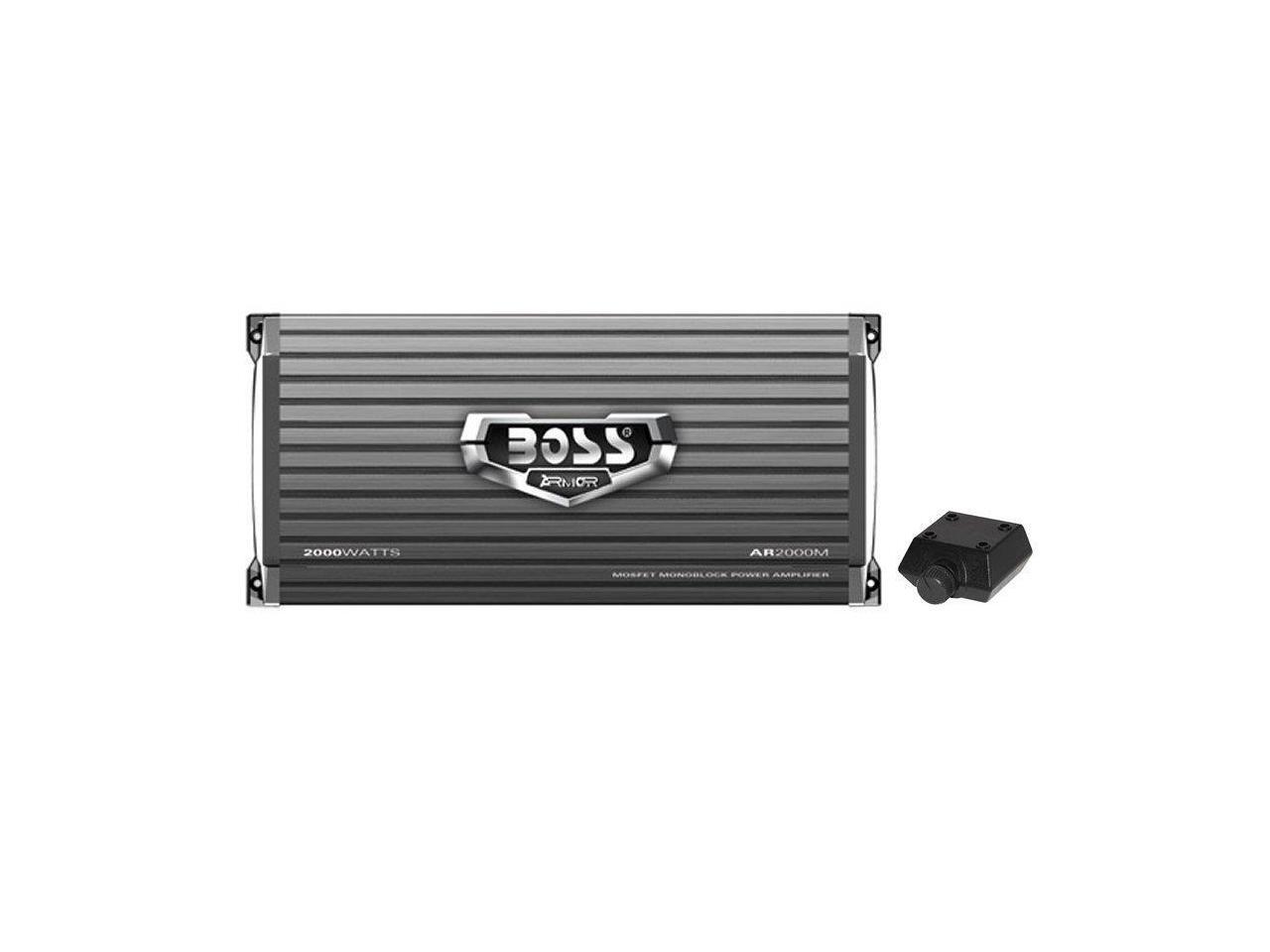 NEW BOSS AR2000M 2000W MONO BLOCK ARMOR SERIES CAR AUDIO AMPLIFIER AMP