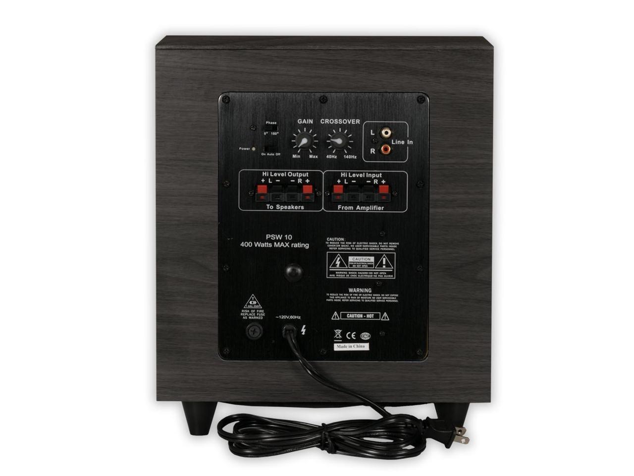 acoustic audio psw10