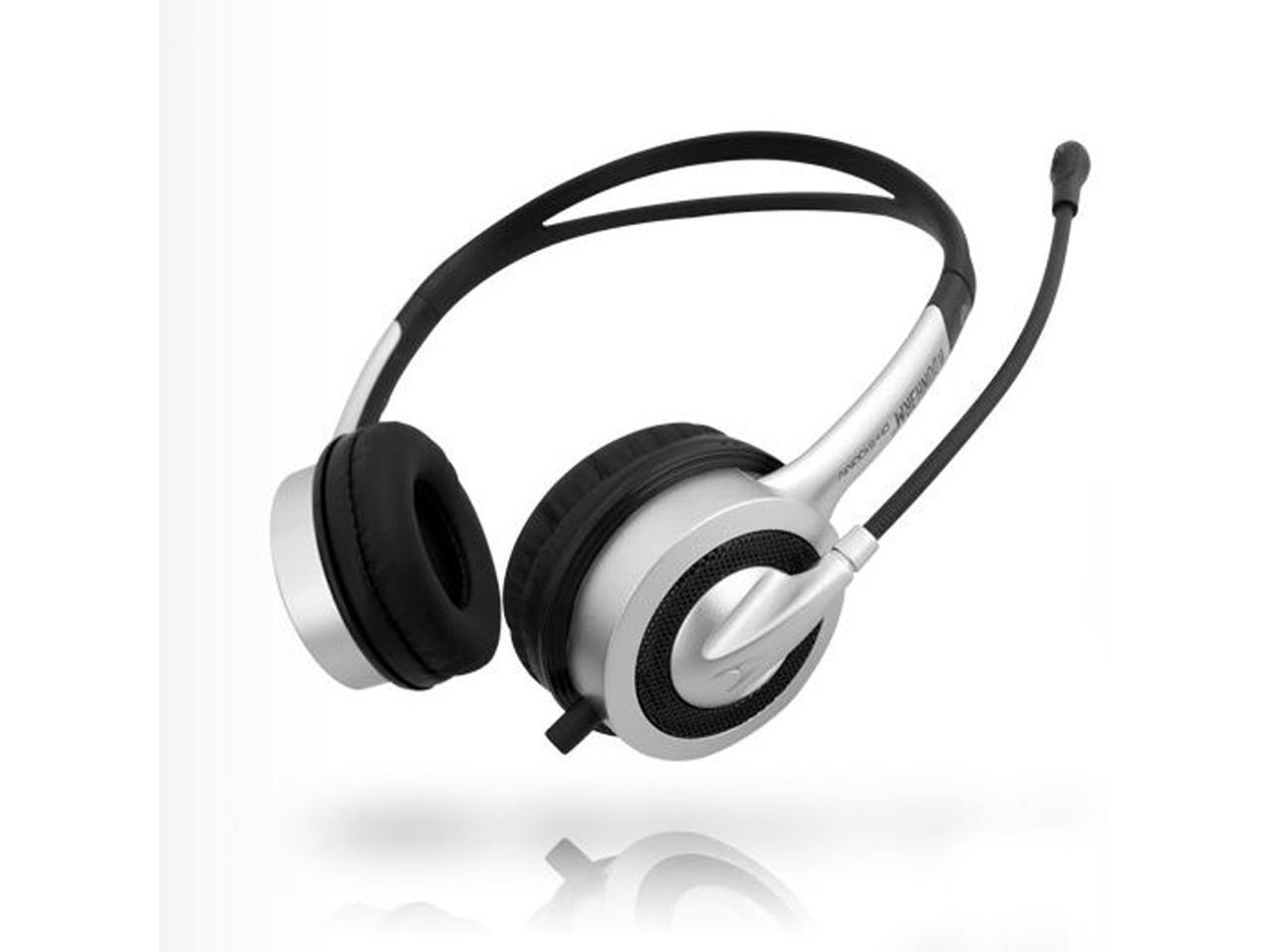 Durherm DRH20 Computer PC Laptop Notebook Desktop OnEar Stereo Headphone Headset with Noise