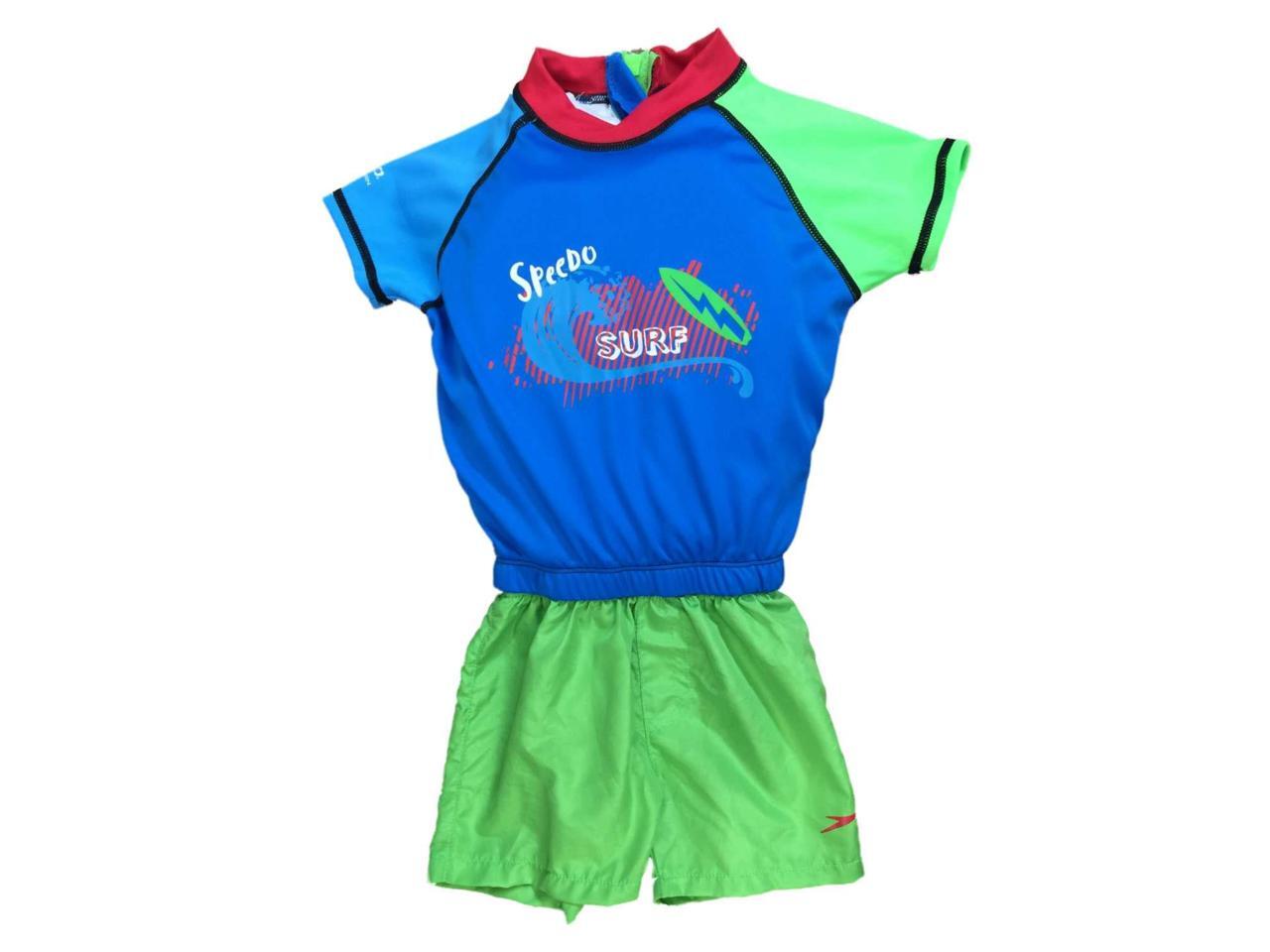 Speedo Toddler Boys Surfs Up Polywog Swimming Suit Swim Trainer Flotation  M-L - Newegg.com