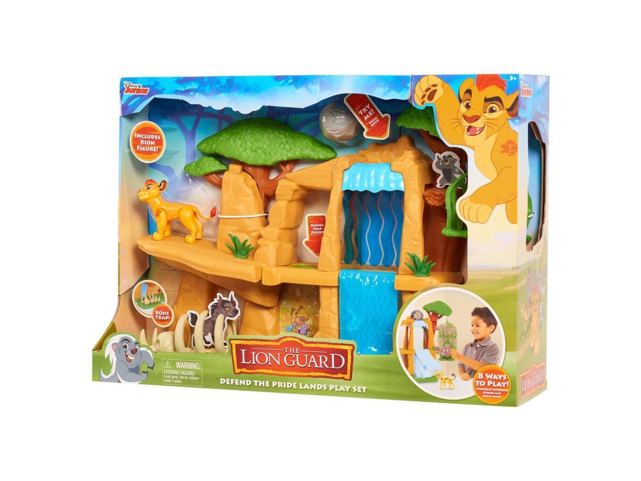 disney lion guard battle for the pride lands playset