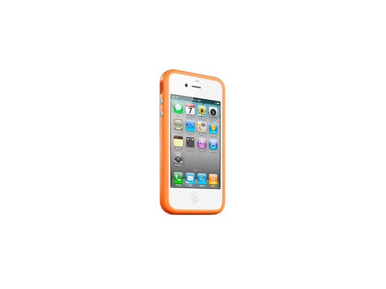 huis Huiswerk verjaardag Original Apple iPhone 4/4s Bumper Case (Orange) - Newegg.com