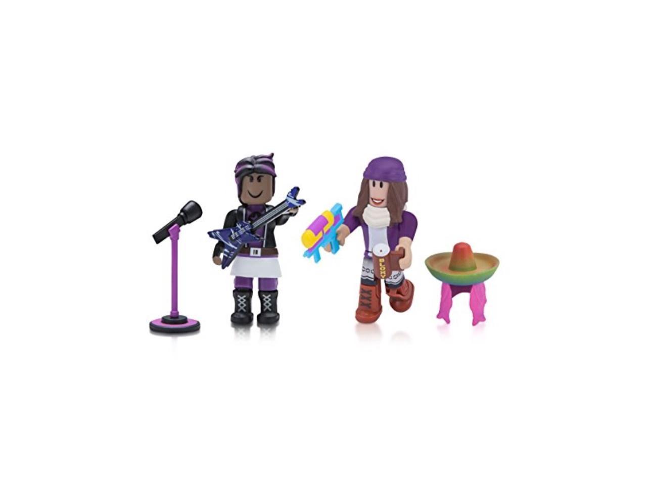 Roblox Celebrity Collection Wild Starr And Roblox High School Spring Break Two Figure Pack Newegg Com - roblox roar sound