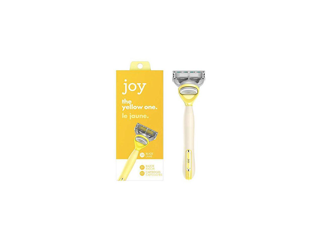 joy razor yellow