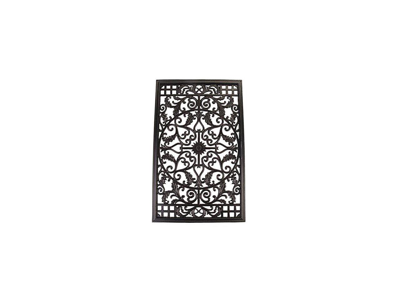 Nuvo Iron Rectangular Decorative Insert For Fencing, Gates, Home ...