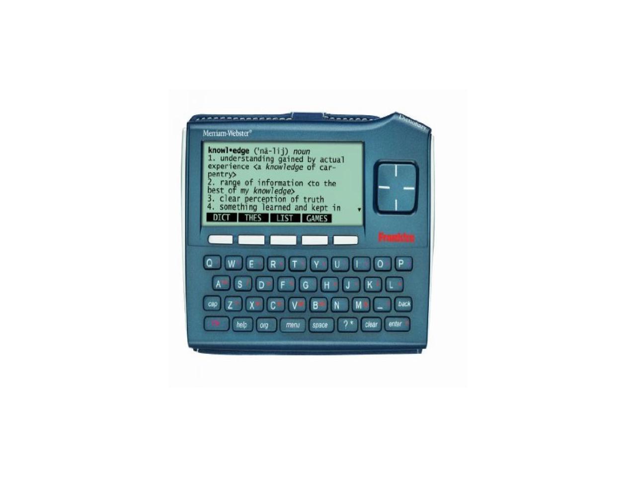 Franklin Electronics MWD-1510 Merriam-Webster Advanced Dictionary and Thesaurus with 5 Language Translator 