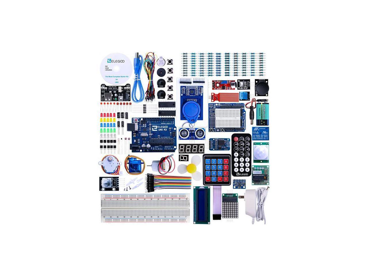 Elegoo for arduino uno r3 project most complete starter kit w tutorial