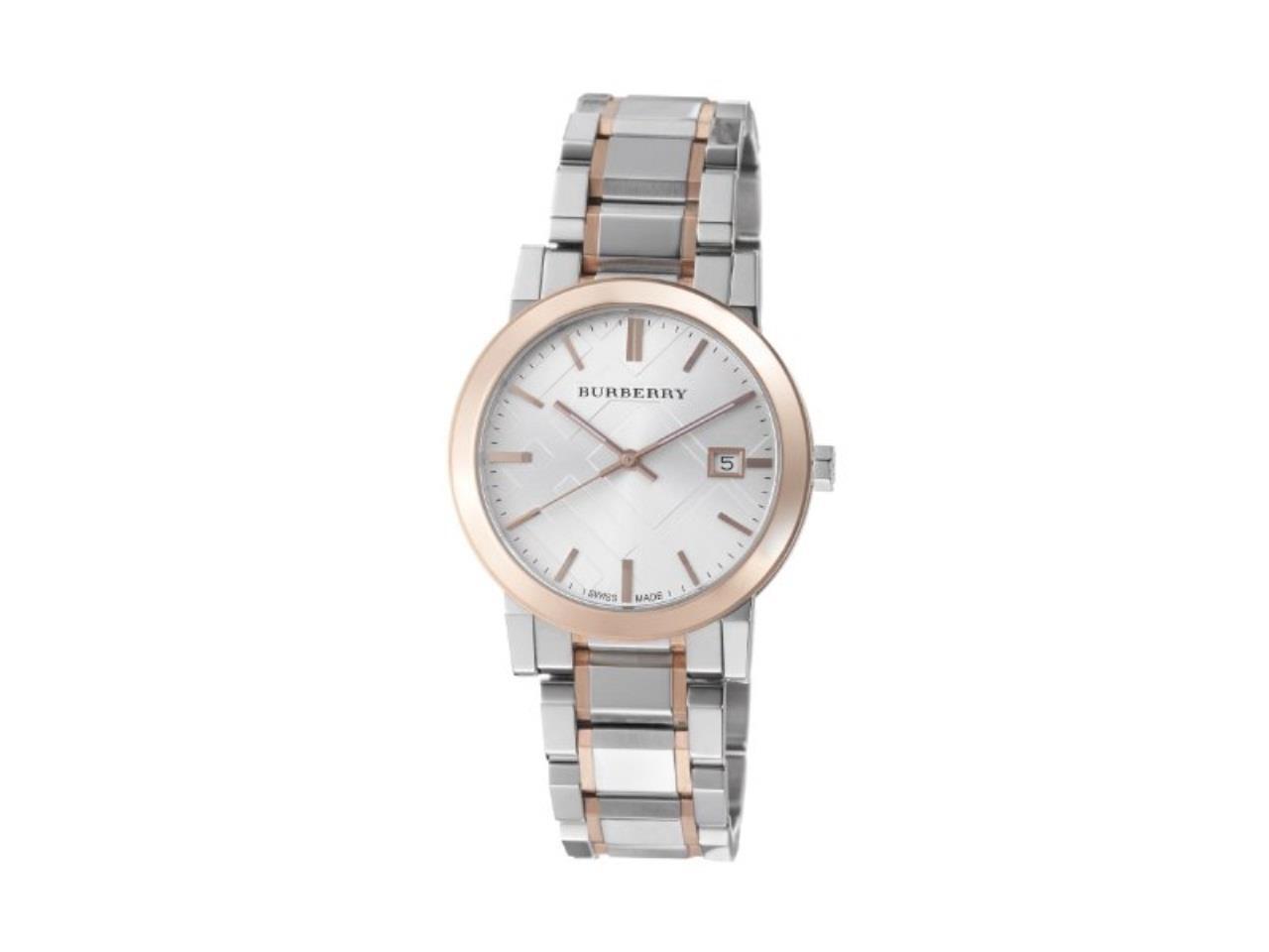 burberry stainless steel bracelet watch