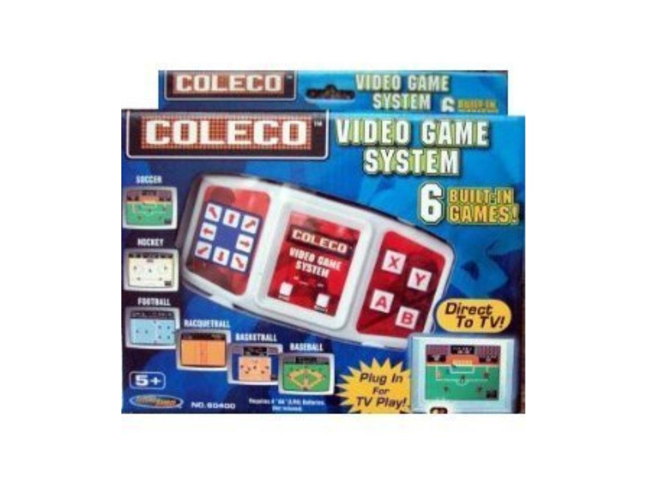 Coleco 6 In 1 Video Game System Plug N Play Newegg Com