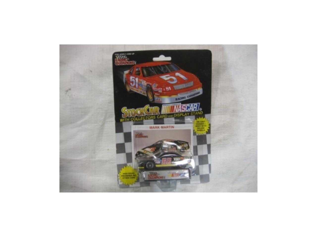 Nascar 60 Mark Martin Winn Dixie Racing Team Stock Car With Driver S Collectors Card And Display Stand Racing Champions Black Background Red Series 51 Car Newegg Com