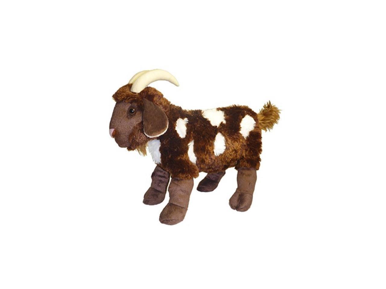 ADORE 15" Standing Mocha the Spotted Goat Plush Stuffed Animal Toy 