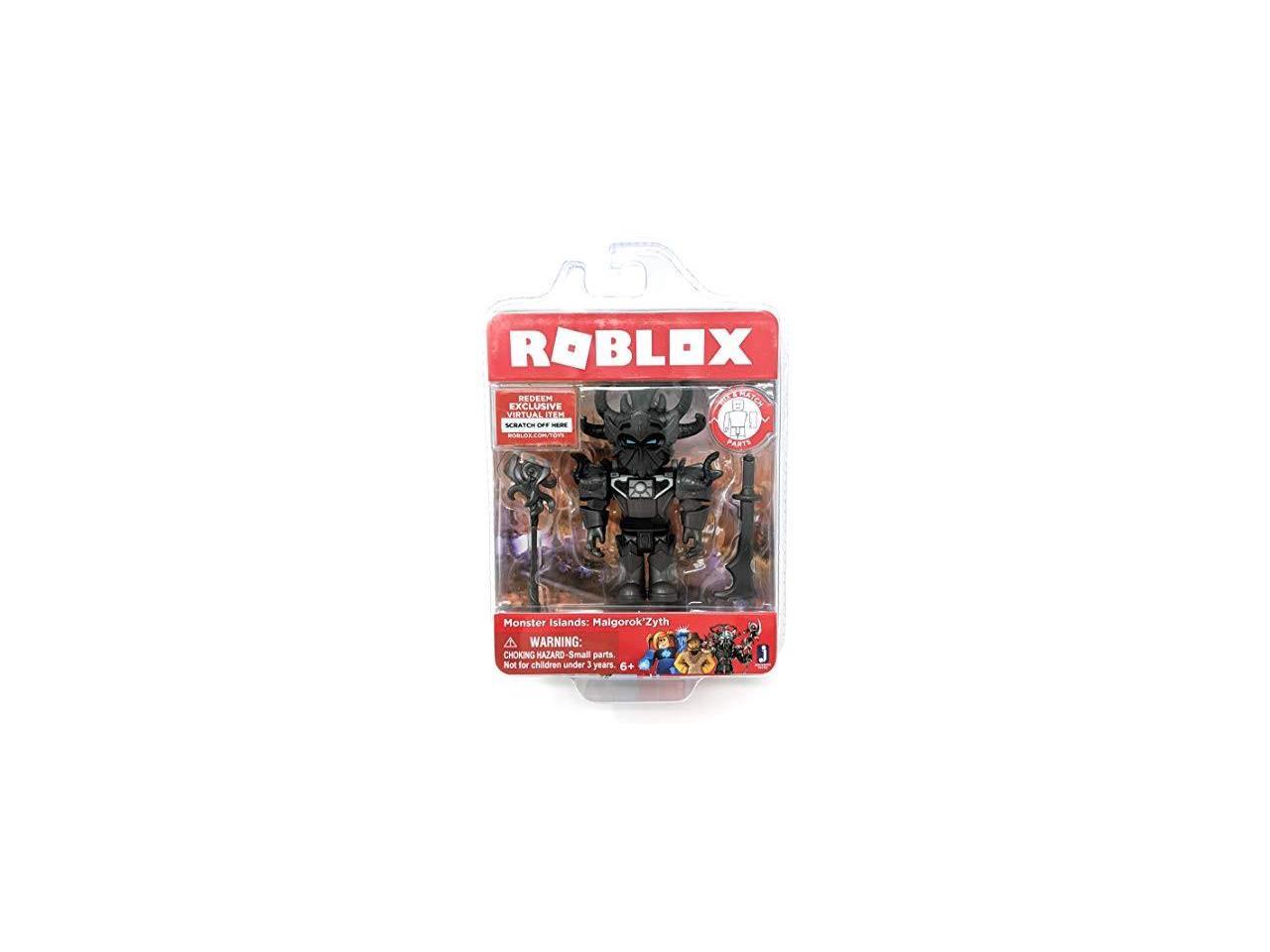 Roblox Monster Islands Malgorok Zyth Single Figure Core Pack With Exclusive Virtual Item Code Newegg Com - monster lightbulb roblox