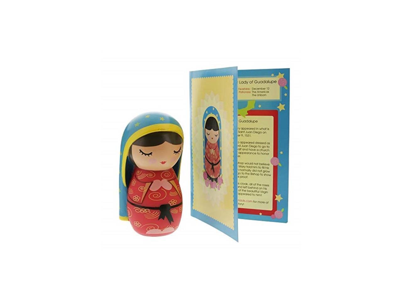 our lady of guadalupe shining light doll