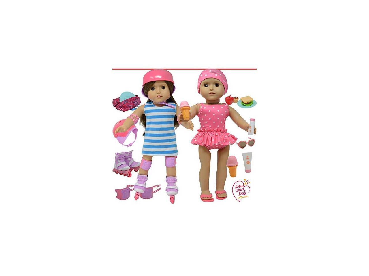 american girl roller skating set