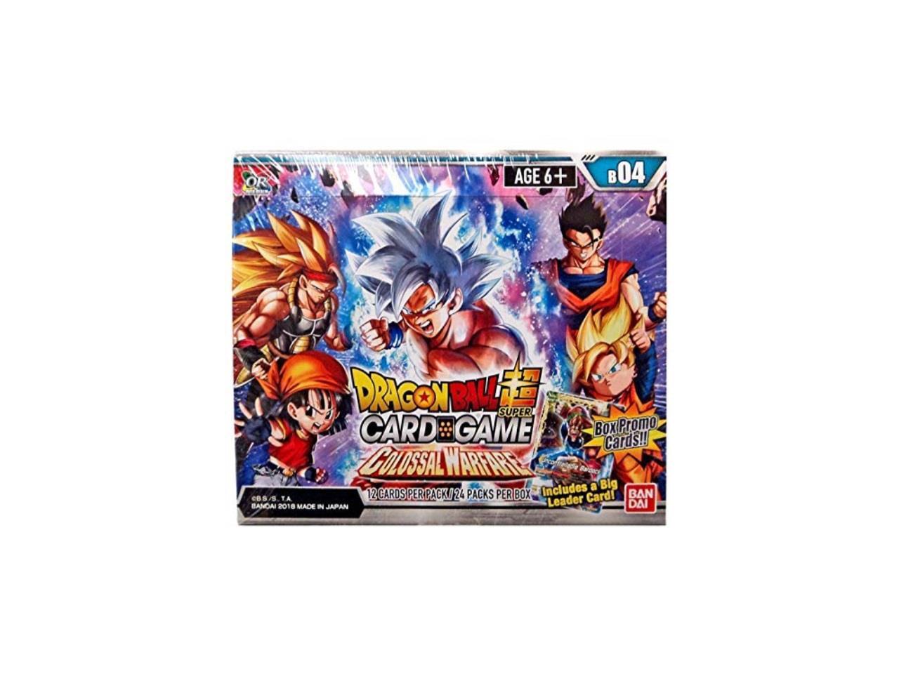 dragon ball super colossal warfare series 4 tcg booster display box -  Newegg.com
