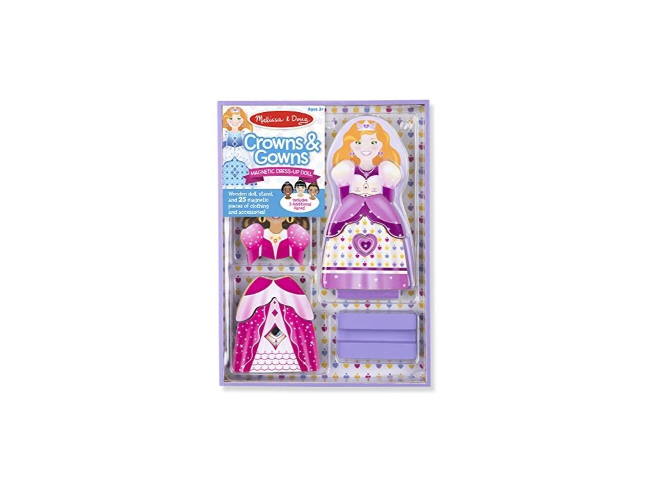 melissa and doug crowns and gowns