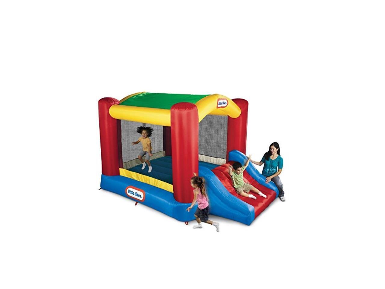 little tikes shady jump n slide bounce room