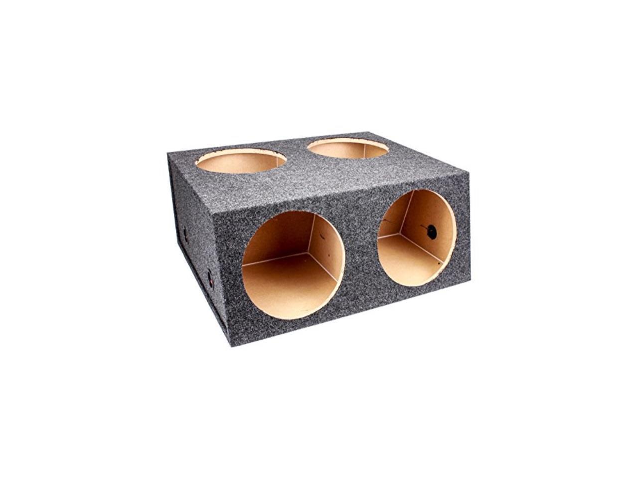 4 hole 10 inch subwoofer box