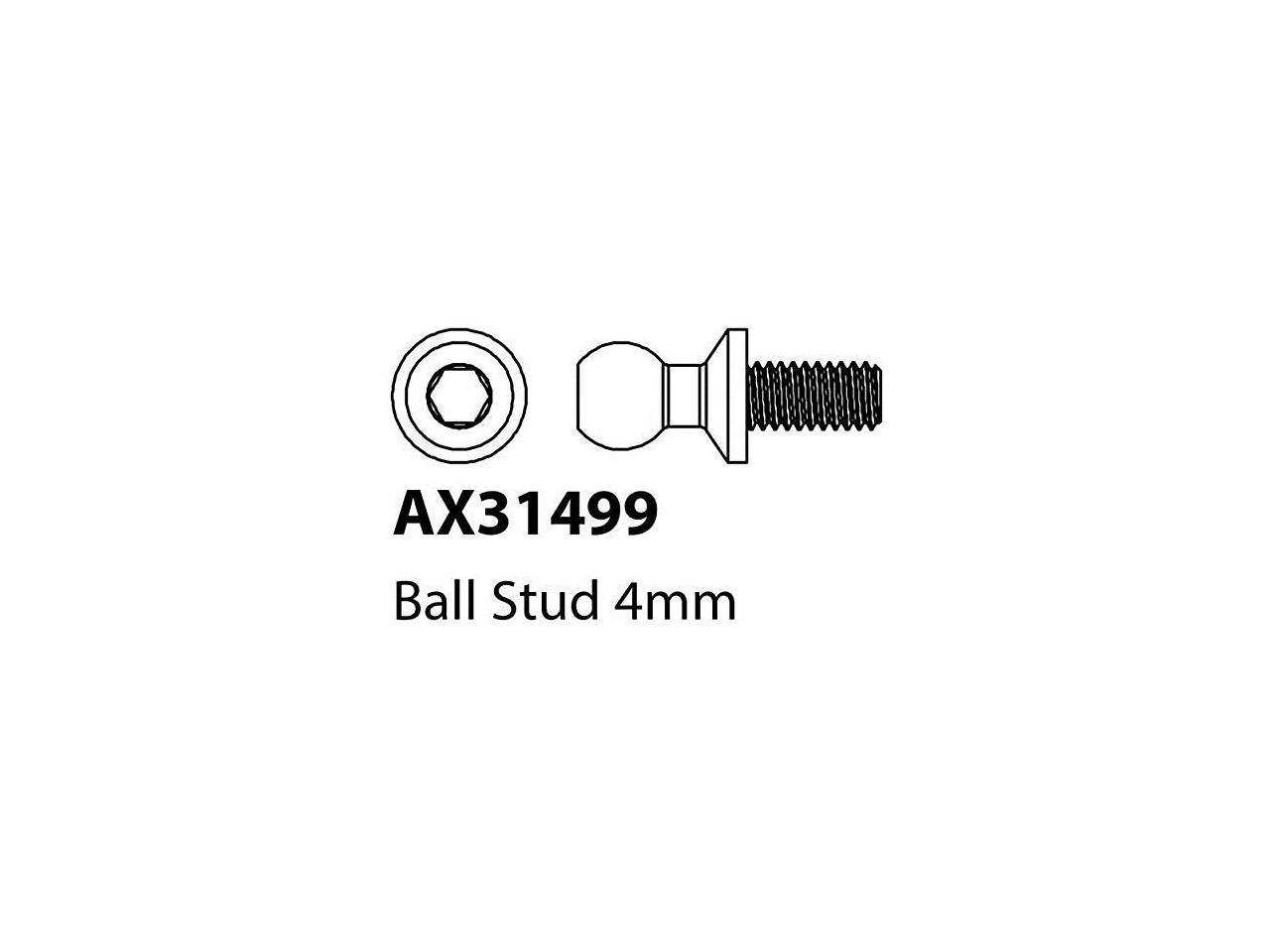 Axial Racing Ax30766 Gear Shaft Titanium 5x58mm for sale online 