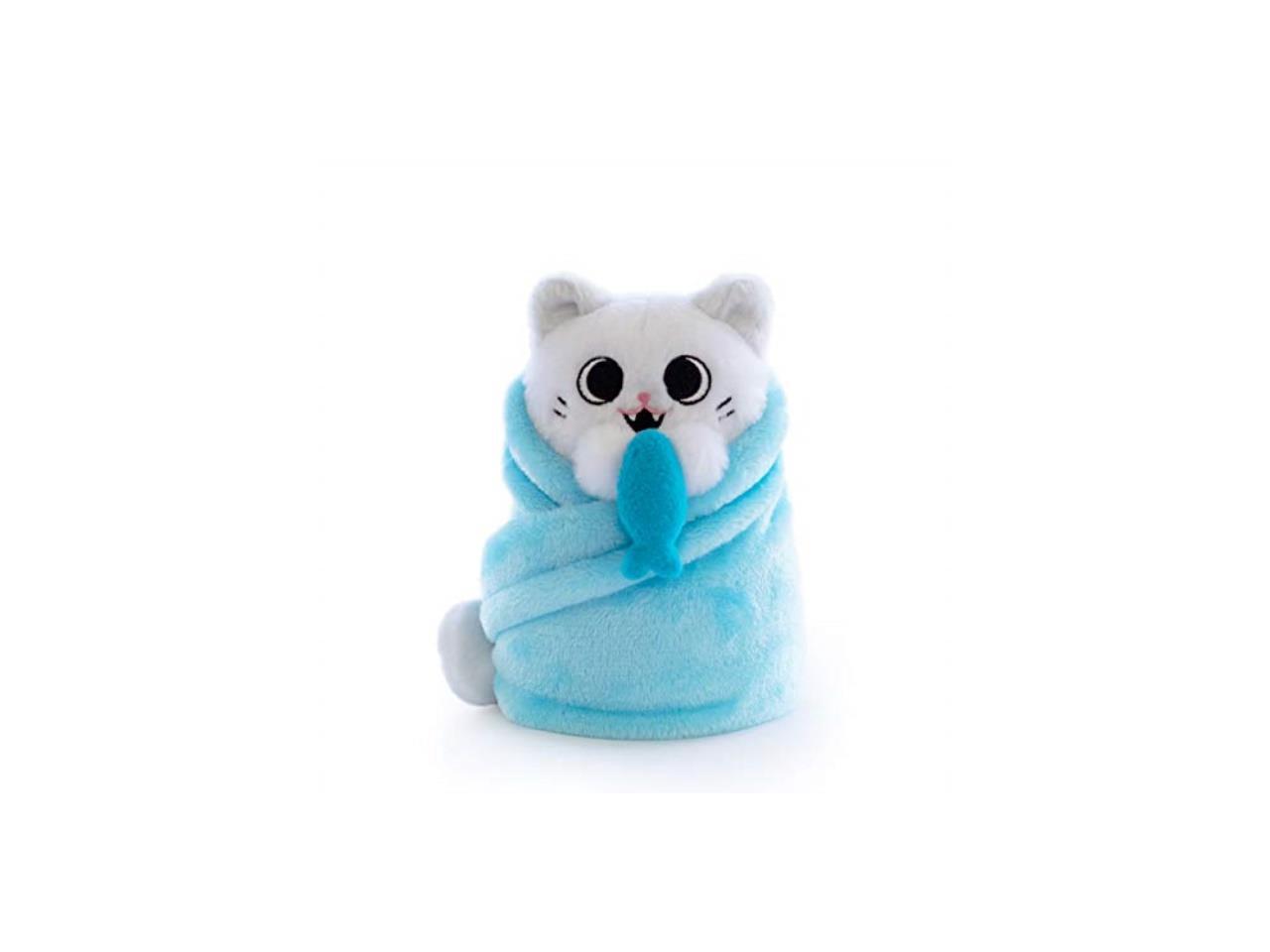 hashtag collectibles purritos mochi plush kitten in blanket