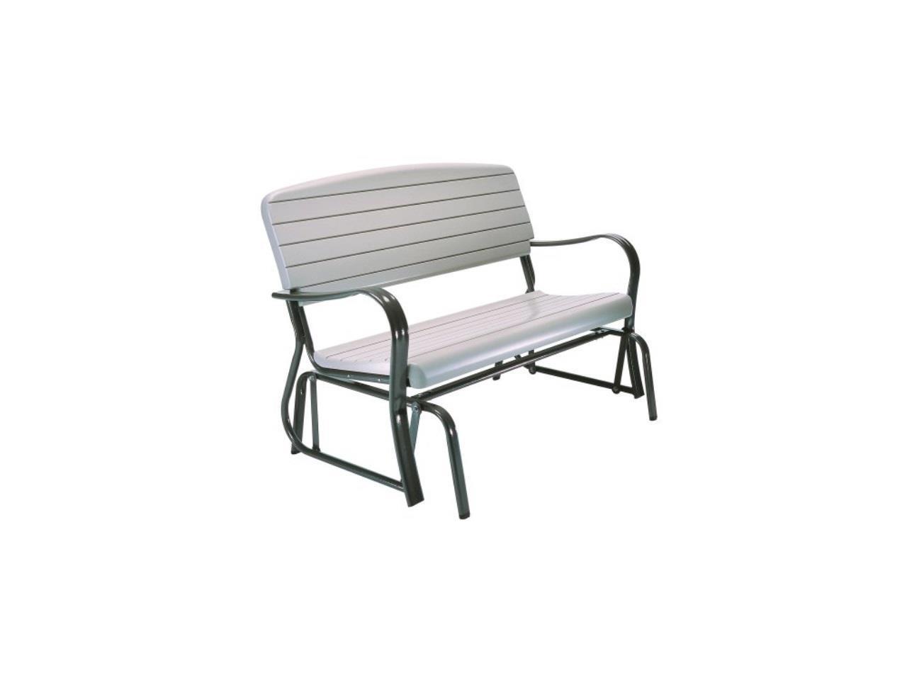 Lifetime 2871 Indoor Outdoor Glider Bench 4 Feet Putty Newegg Com