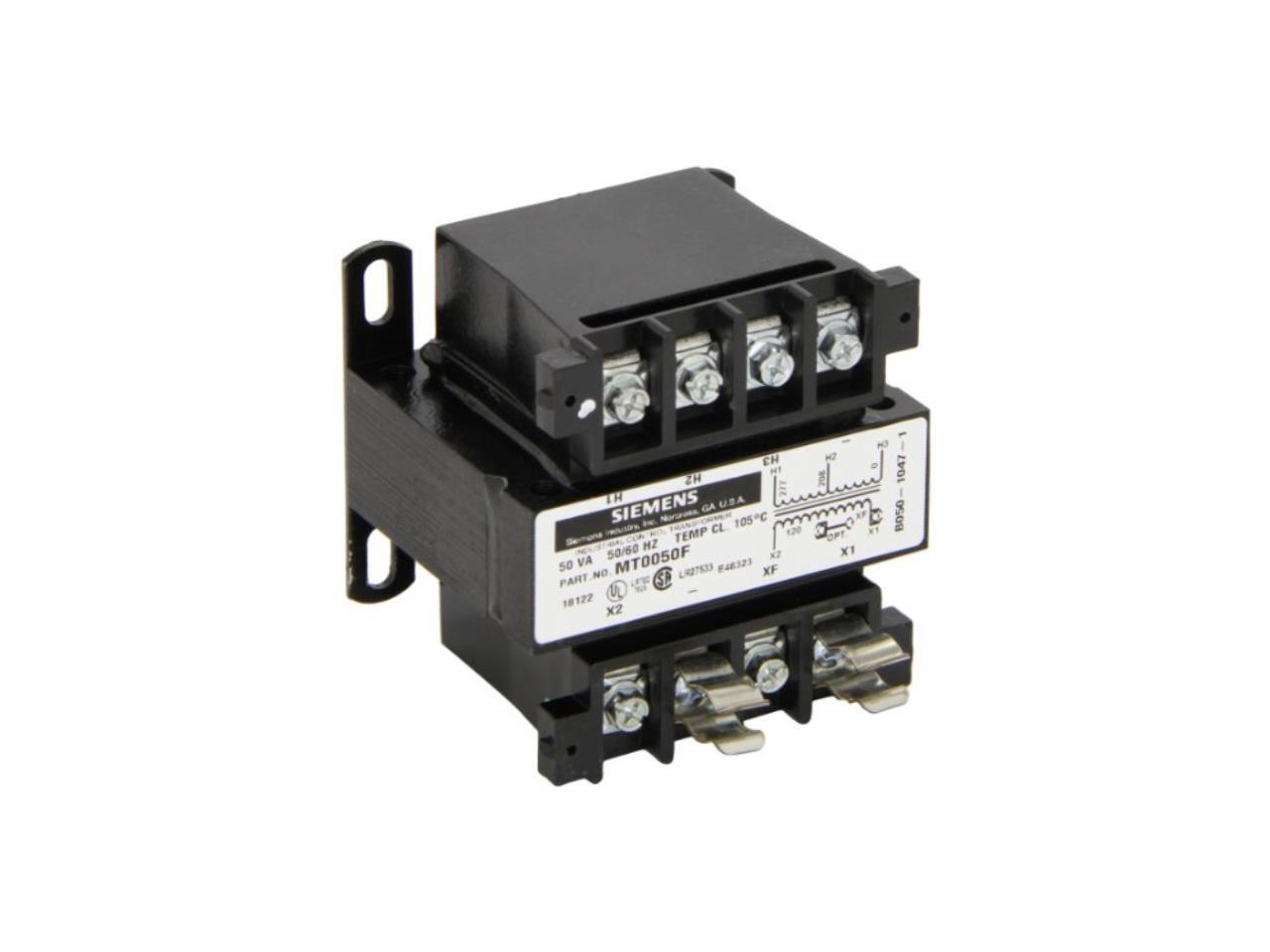 120 Secondary Volts Domestic 208//277 Primary Volts 50//60Hz Siemens MT0050F Industrial Power Transformer 50VA Rating