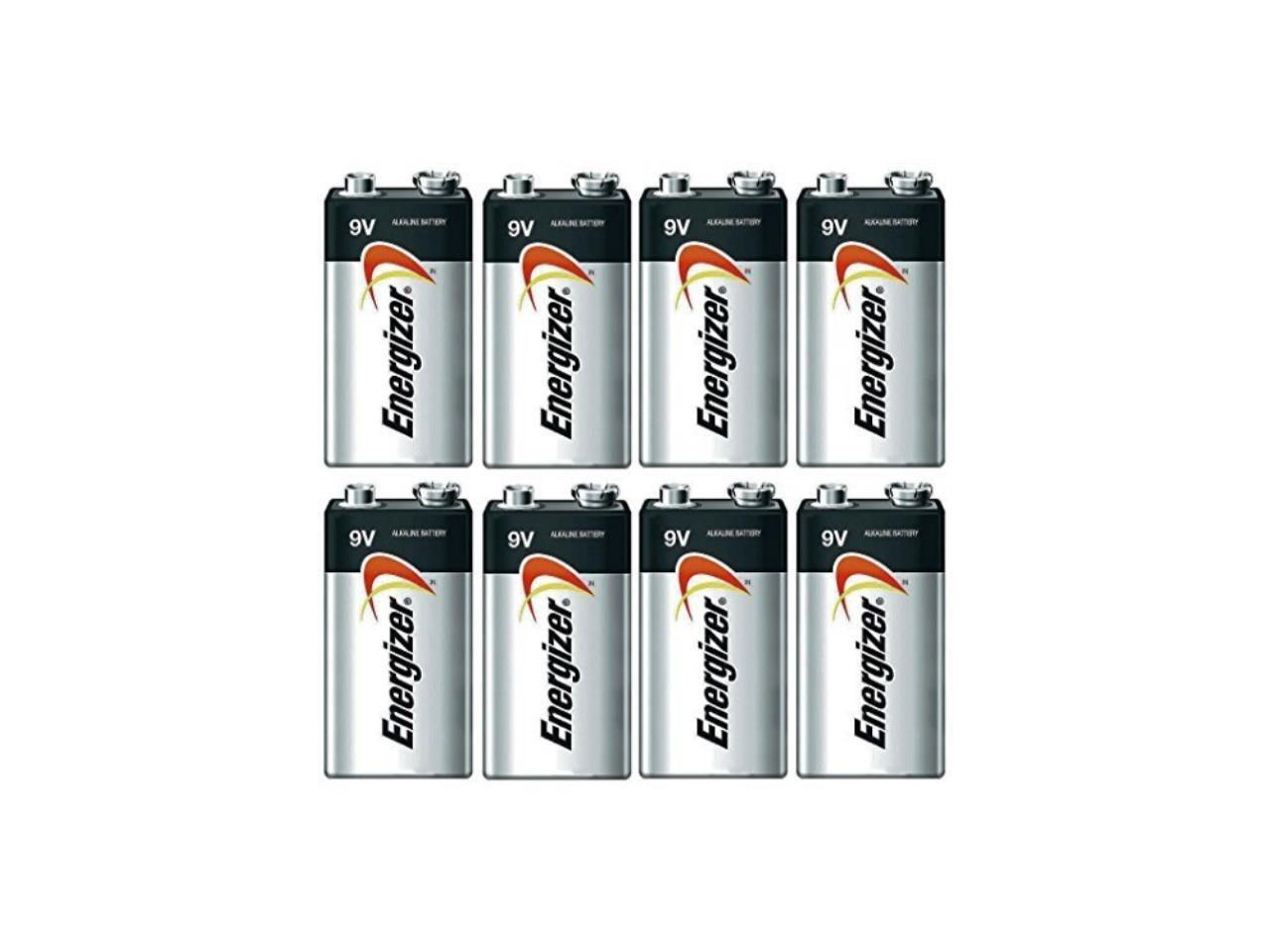 8 Count Energizer E522 Max 9V Alkaline battery Exp 12//22 or later
