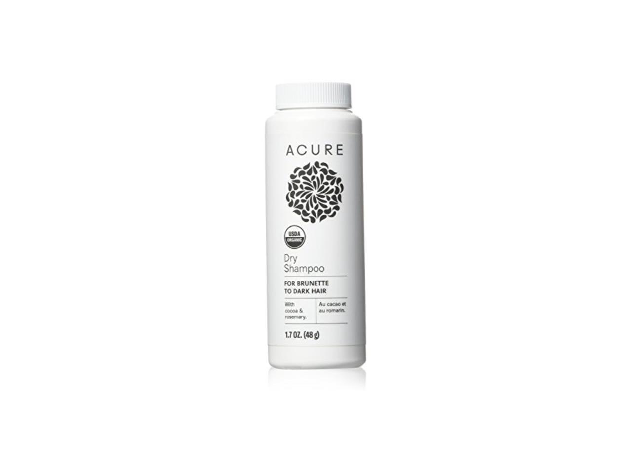 acure organics dry shampoo, to dark hair acure organics powder