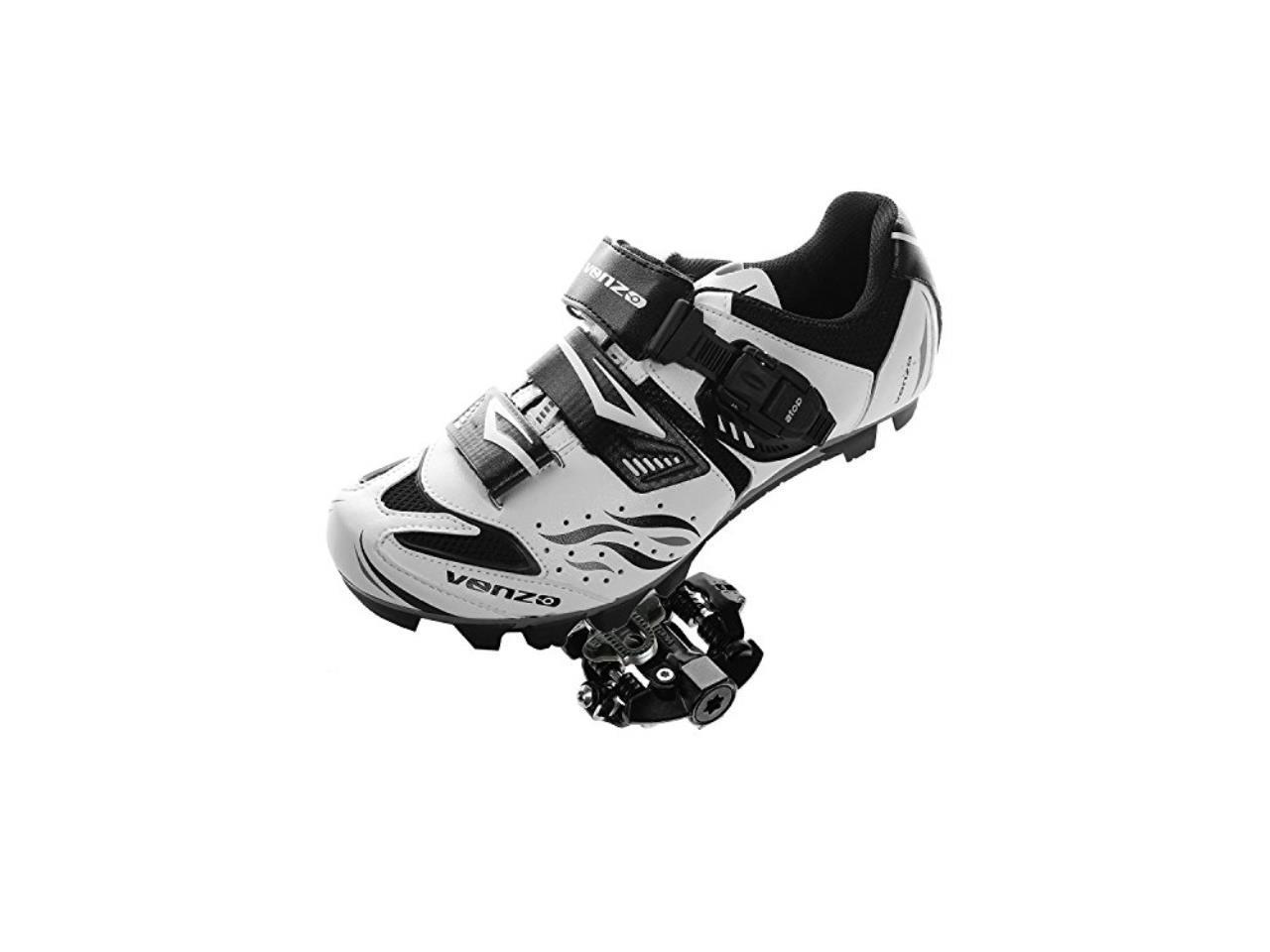 venzo mountain bike bicycle cycling shimano spd shoes