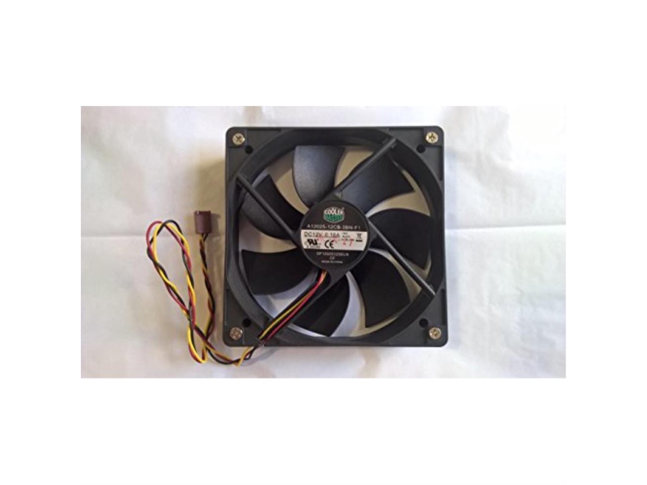 for DF1202512SELN 12025 12V 0.10A 12CM Chassis Power Fan Silent Fan