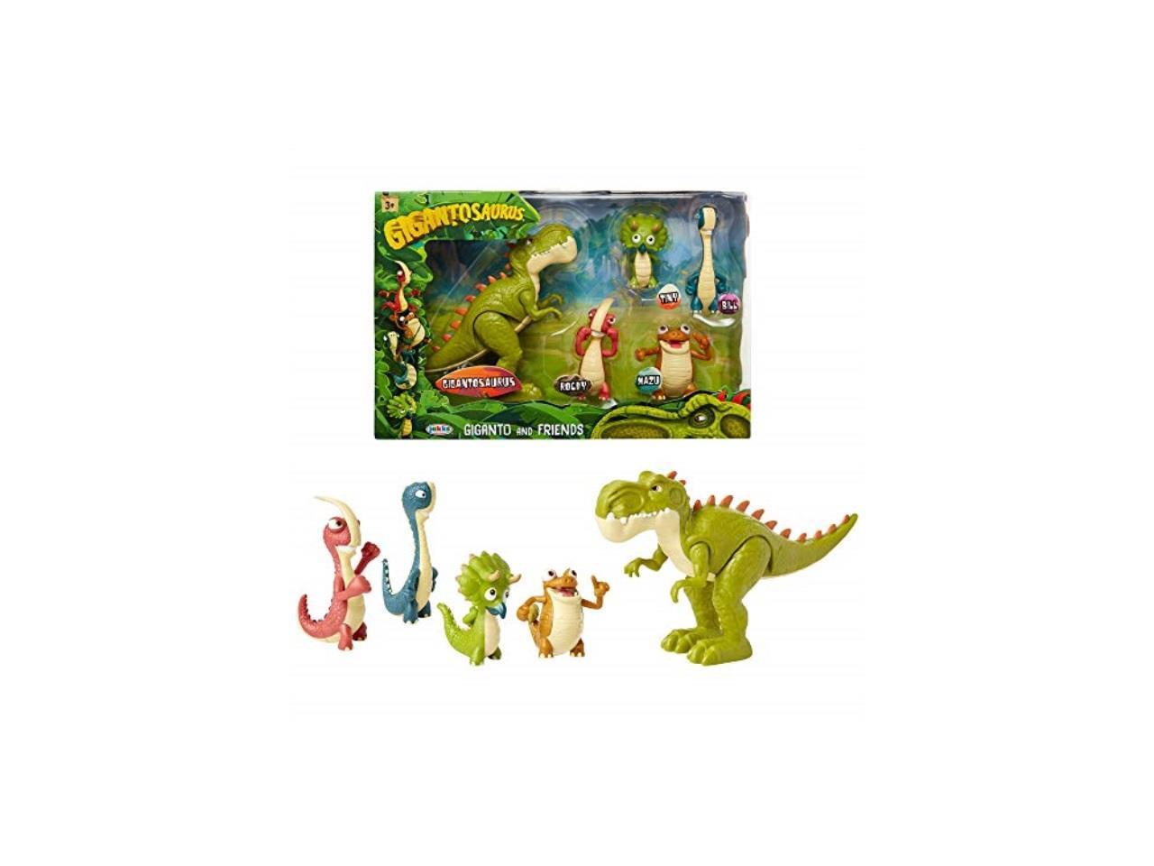 Gigantosaurus Giganto & Friends Toy Action Figures Mazu Bill Tiny Rocky Playset for sale online