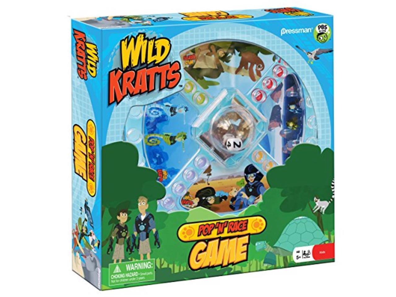 Games - Pressman Toy - Wild Kratts Pop 'N' Race New 4082-06 - Newegg.com