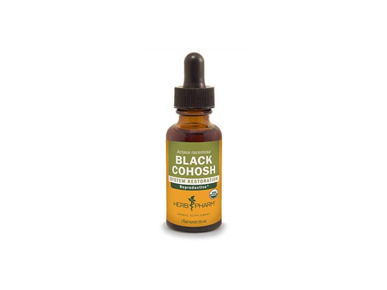 herb pharm certified organic black cohosh liquid extract for female