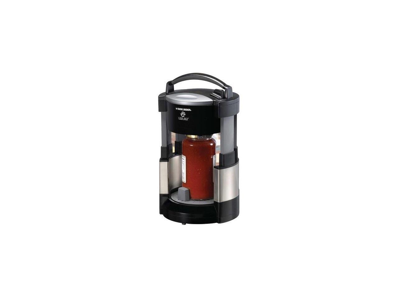 black & decker jw200bm lids off jar opener, stainless