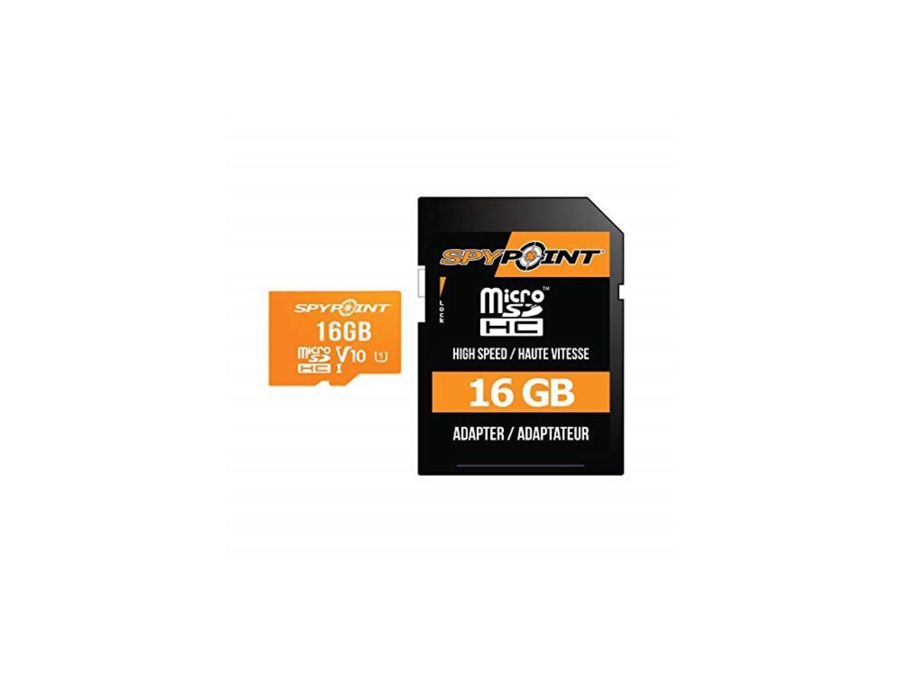 SPYPOINT MICROSD16GB SPYPOINT TRAIL CAM 16GB SD CARD MICRO SD CLASS 10 