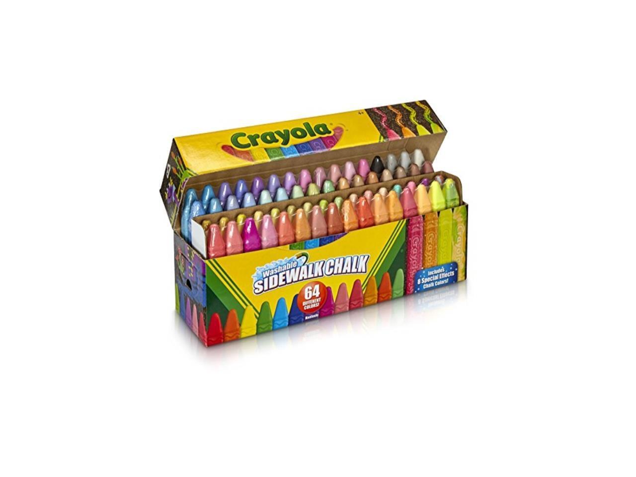 Crayola Sidewalk Chalk 64 2025