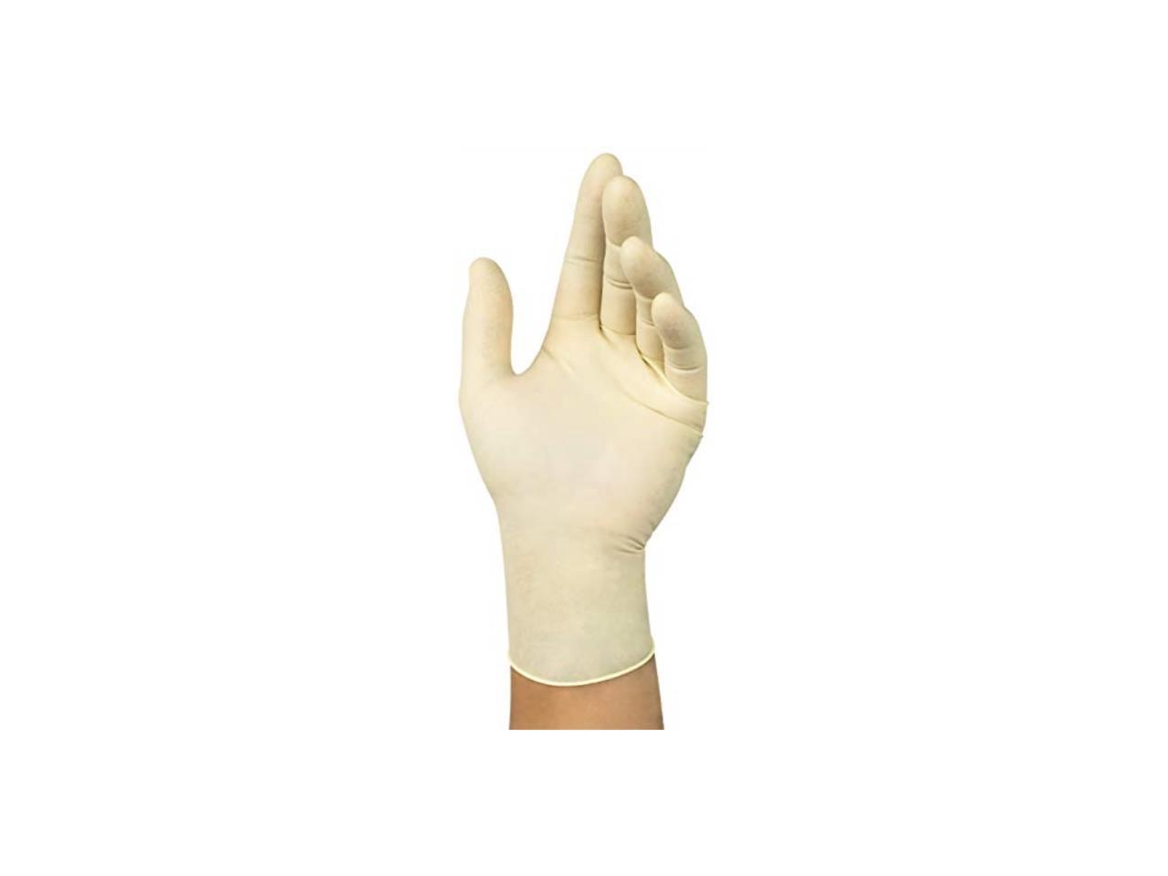 100pk Microflex MF300 Diamond Grip Large Disposable Latex Exam Gloves 