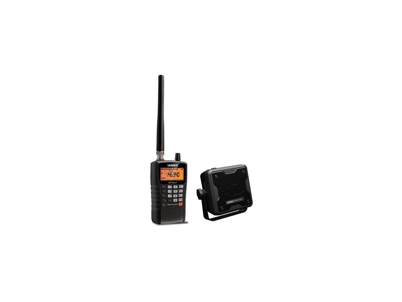 Uniden Bearcat BC75XLT Compact Handheld Scanner w/ Rechargeable